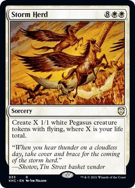 Image for Storm Herd (33) (Commander: Kaldheim) - Magic: The Gathering