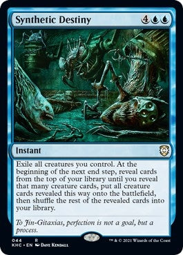 Image for Synthetic Destiny (44) (Commander: Kaldheim) - Magic: The Gathering