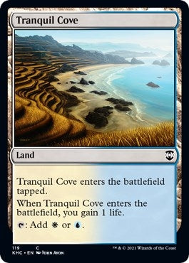 Image for Tranquil Cove (119) (Commander: Kaldheim) - Magic: The Gathering