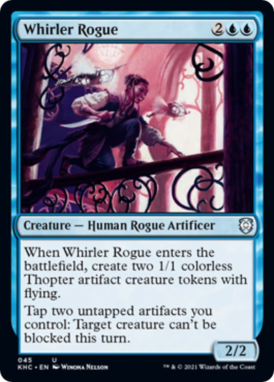 Image for Whirler Rogue (45) (Commander: Kaldheim) - Magic: The Gathering