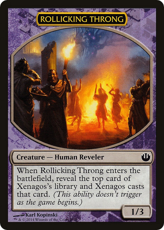 Image for Rollicking Throng (2) (Hero's Path Promos) - Magic: The Gathering