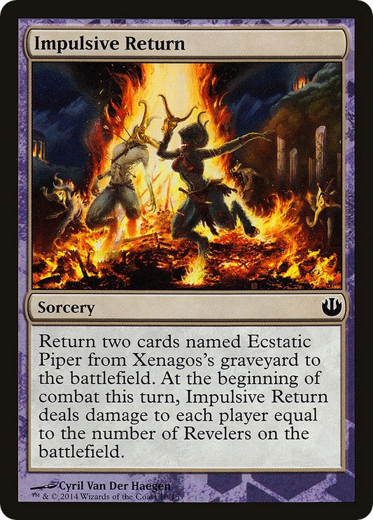 Image for Impulsive Return (10) (Hero's Path Promos) - Magic: The Gathering