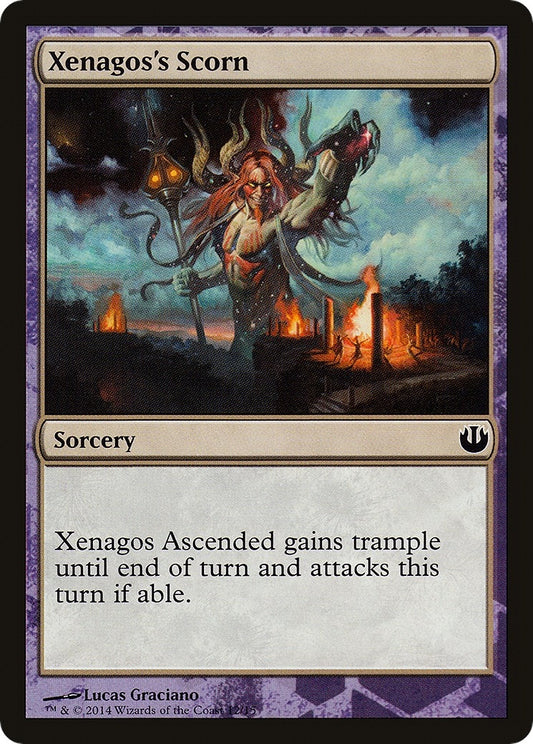 Image for Xenagos's Scorn (12) (Hero's Path Promos) - Magic: The Gathering