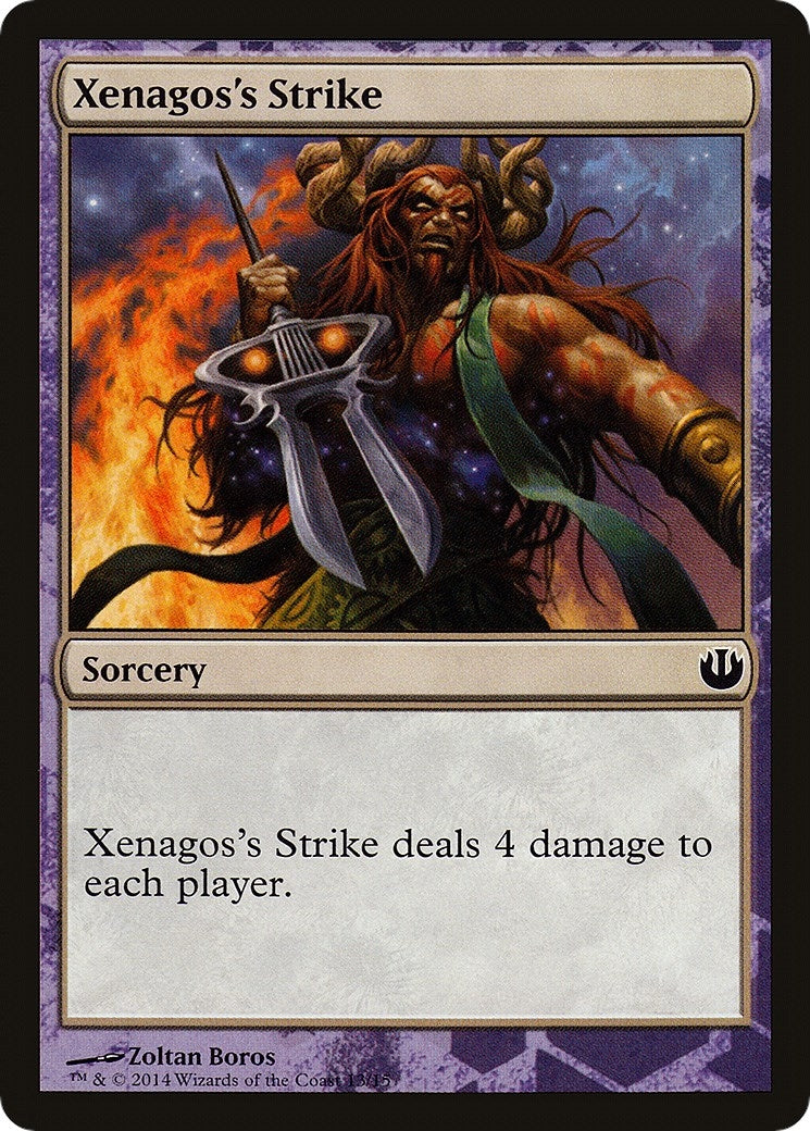 Image for Xenagos's Strike (13) (Hero's Path Promos) - Magic: The Gathering