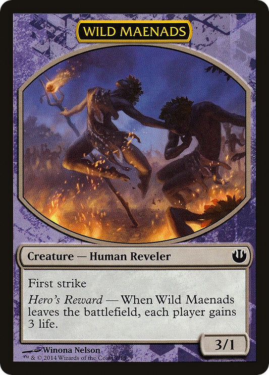 Image for Wild Maenads (7) (Hero's Path Promos) - Magic: The Gathering