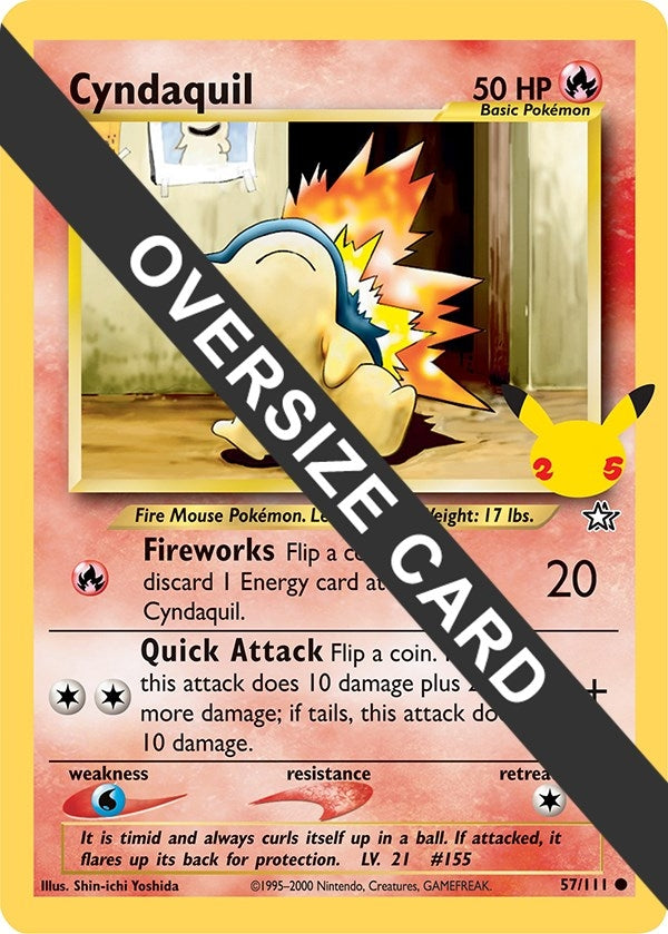 Image for Cyndaquil (057/111) (First Partner Pack) - Pokemon