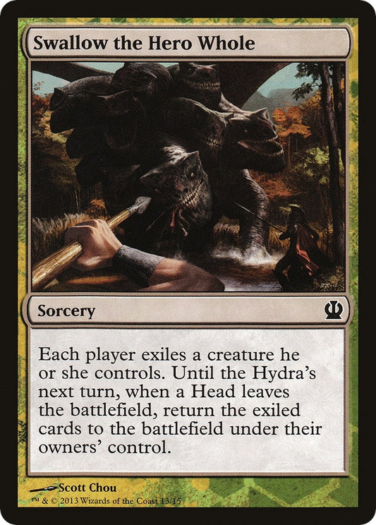 Image for Swallow the Hero Whole (13) (Hero's Path Promos) - Magic: The Gathering