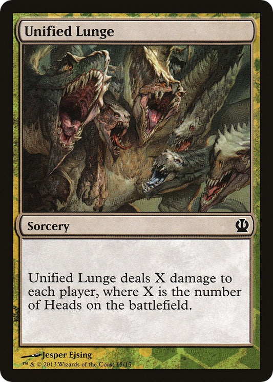 Image for Unified Lunge (15) (Hero's Path Promos) - Magic: The Gathering