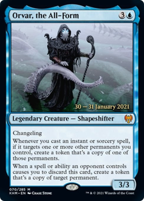 Image for Orvar, the All-Form (70) (Prerelease Cards) - Magic: The Gathering