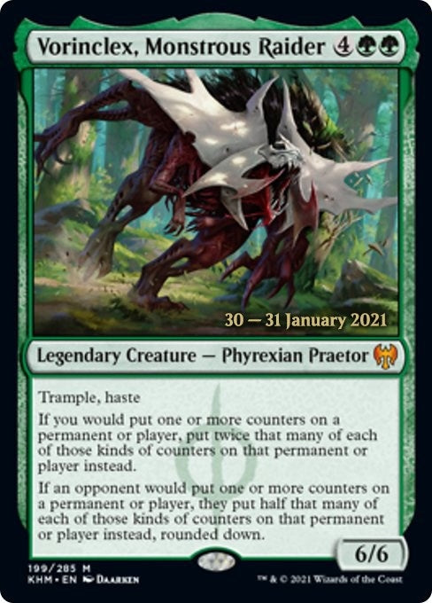 Image for Vorinclex, Monstrous Raider (199) (Prerelease Cards) - Magic: The Gathering