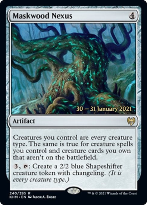 Image for Maskwood Nexus (240) (Prerelease Cards) - Magic: The Gathering