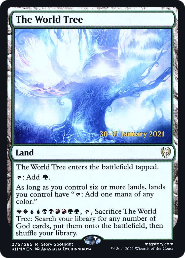 Image for The World Tree (275) (Prerelease Cards) - Magic: The Gathering