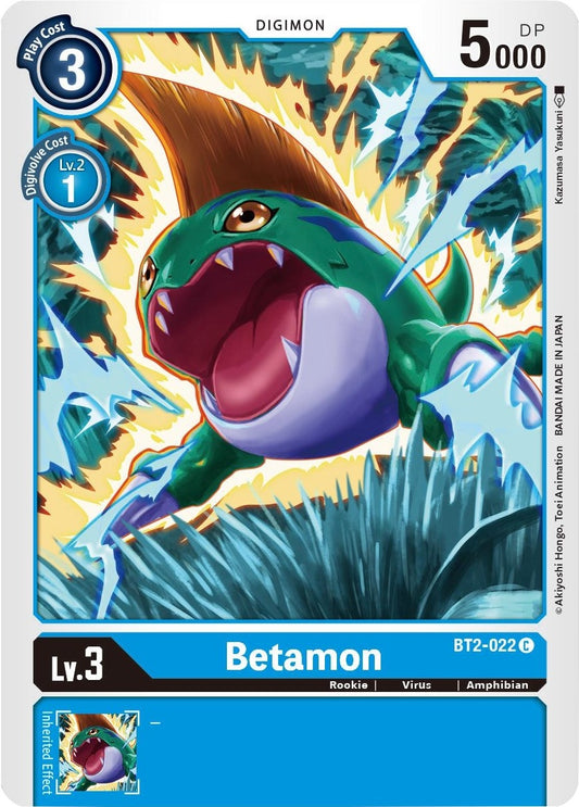 Image for Betamon (BT2-022 C) (Release Special Booster 1.5) - Digimon Card Game