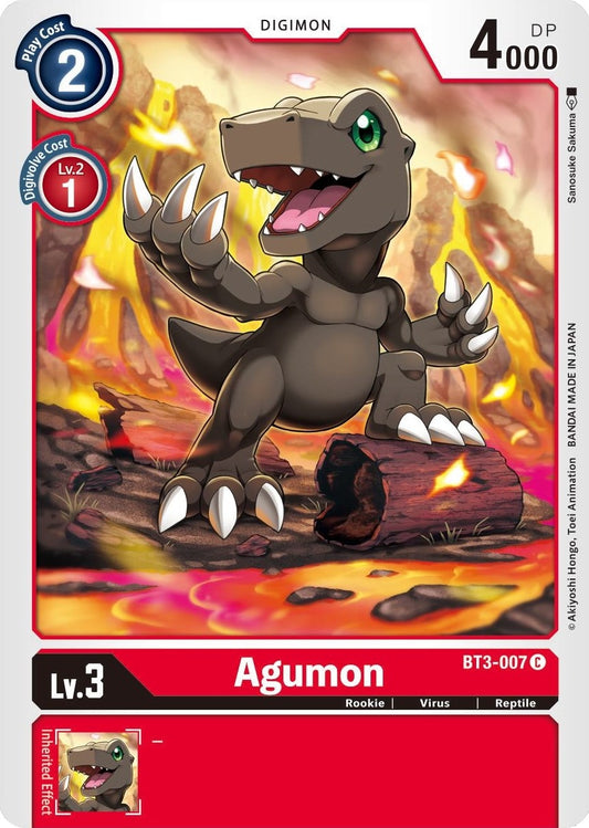 Image for Agumon - BT3-007 (BT3-007 C) (Release Special Booster 1.5) - Digimon Card Game
