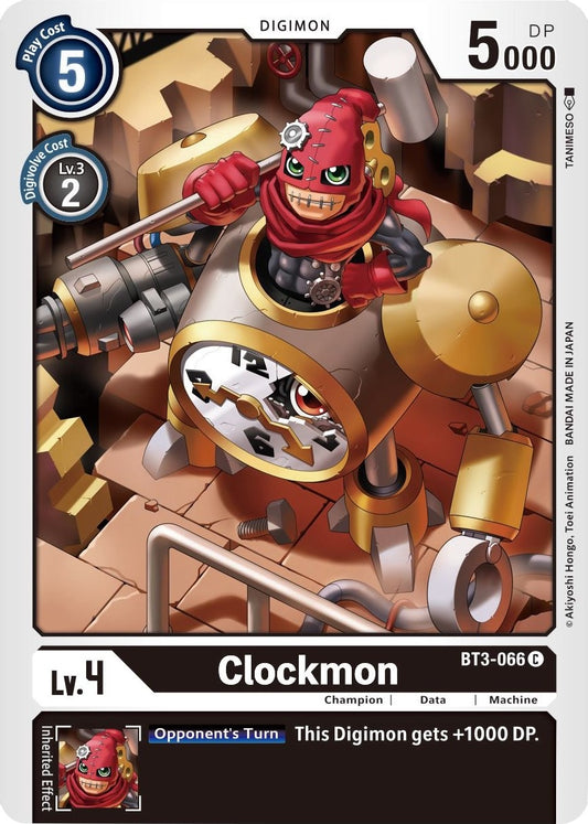 Image for Clockmon (BT3-066 C) (Release Special Booster 1.5) - Digimon Card Game