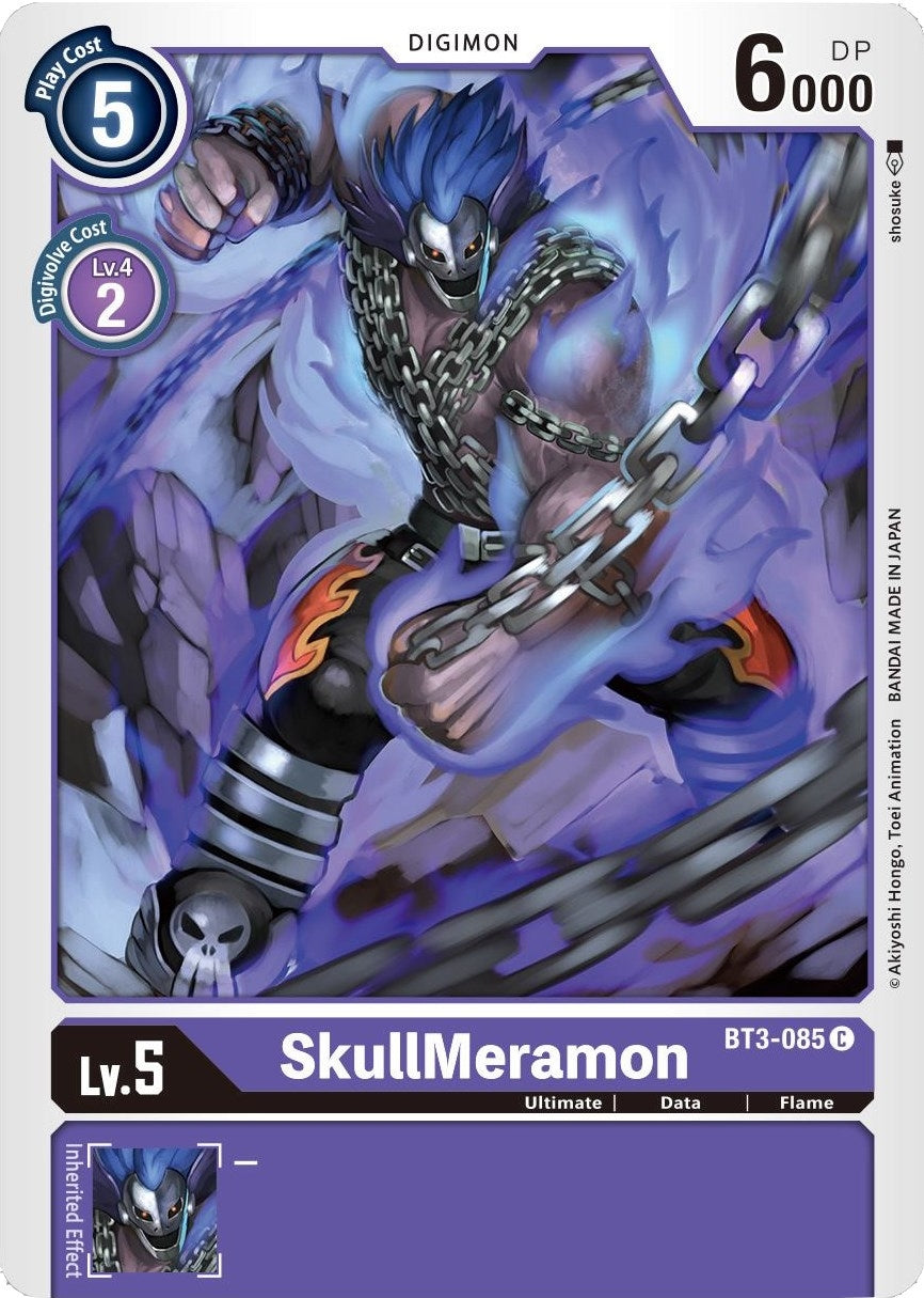 Image for SkullMeramon (BT3-085 C) (Release Special Booster 1.5) - Digimon Card Game