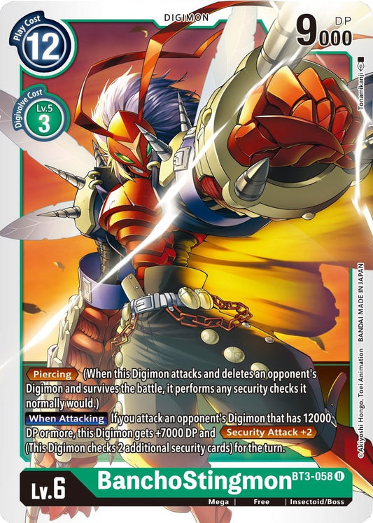 Image for BanchoStingmon (BT3-058 U) (Release Special Booster 1.5) - Digimon Card Game