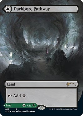 Image for Darkbore Pathway (Borderless) (17) (Secret Lair Series) - Magic: The Gathering
