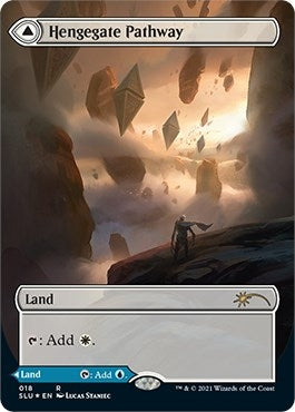 Image for Hengegate Pathway (Borderless) (18) (Secret Lair Series) - Magic: The Gathering