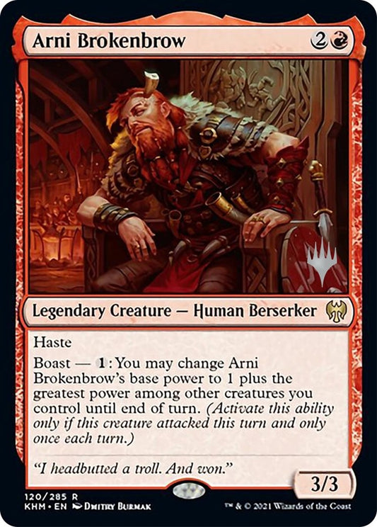 Image for Arni Brokenbrow (120) (Promo Pack: Kaldheim) - Magic: The Gathering