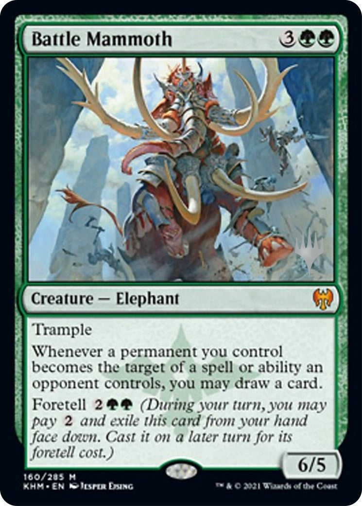 Image for Battle Mammoth (160) (Promo Pack: Kaldheim) - Magic: The Gathering