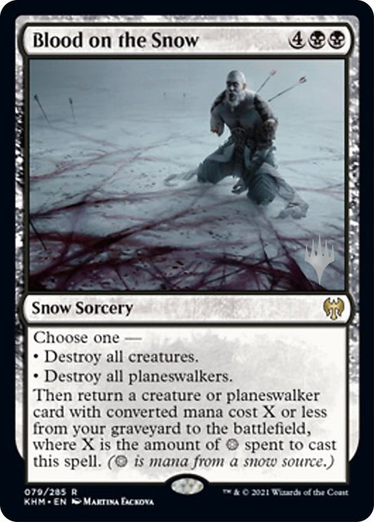Image for Blood on the Snow (79) (Promo Pack: Kaldheim) - Magic: The Gathering