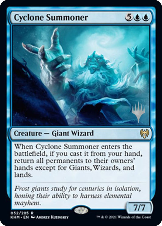 Image for Cyclone Summoner (52) (Promo Pack: Kaldheim) - Magic: The Gathering