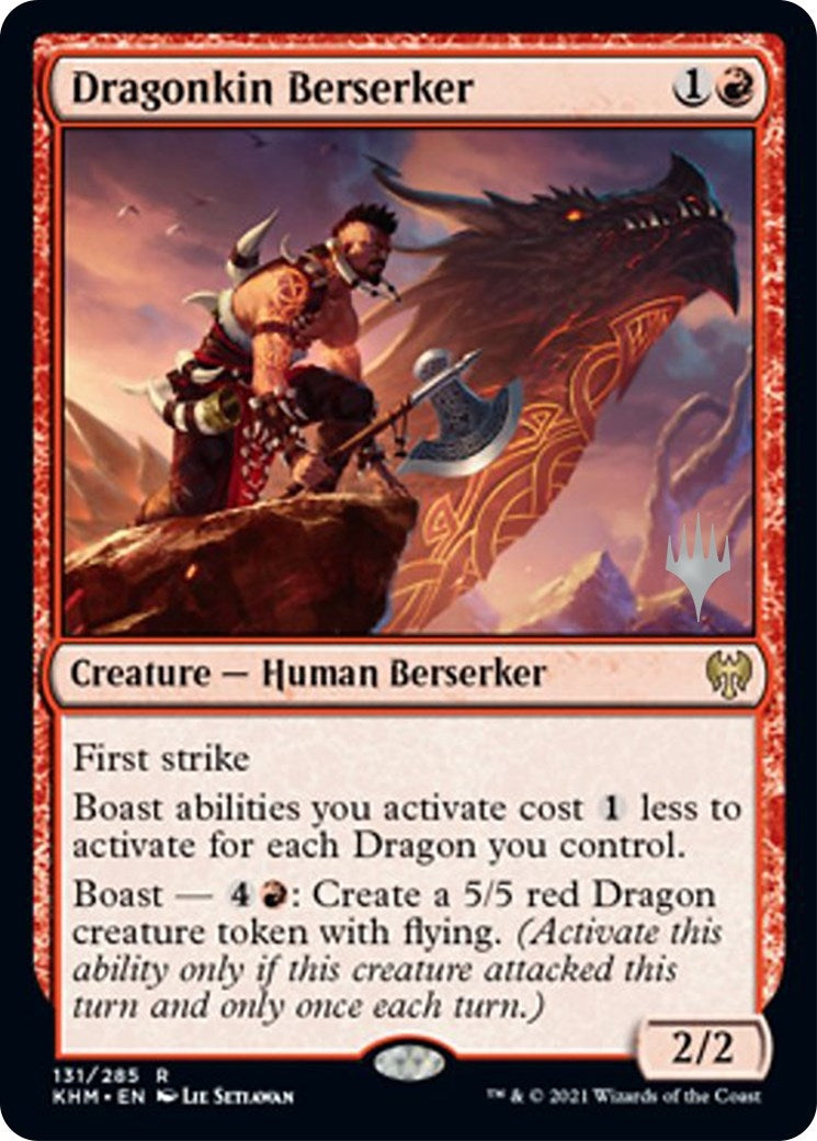 Image for Dragonkin Berserker (131) (Promo Pack: Kaldheim) - Magic: The Gathering