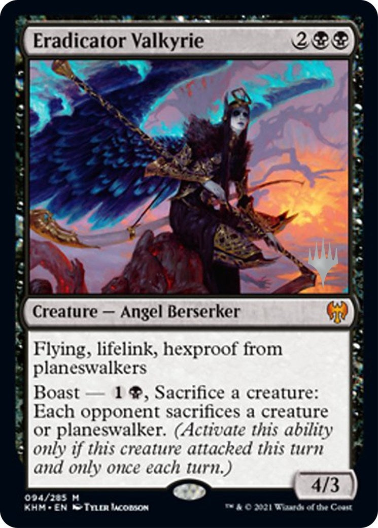 Image for Eradicator Valkyrie (94) (Promo Pack: Kaldheim) - Magic: The Gathering