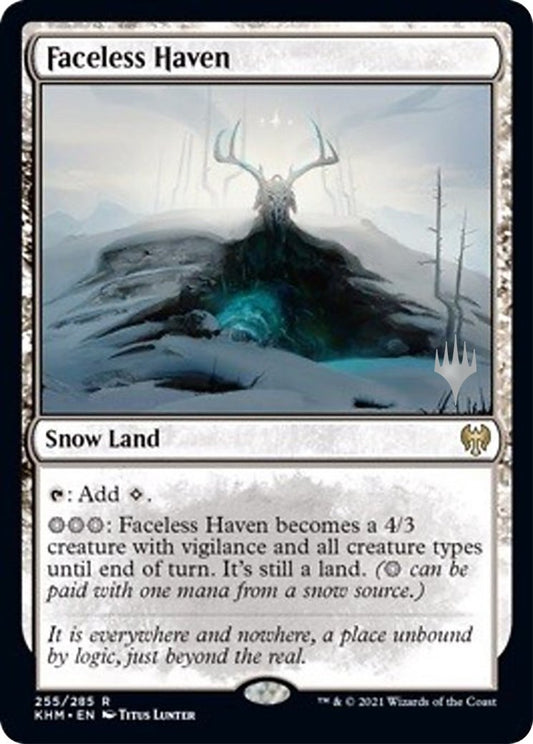 Image for Faceless Haven (255) (Promo Pack: Kaldheim) - Magic: The Gathering