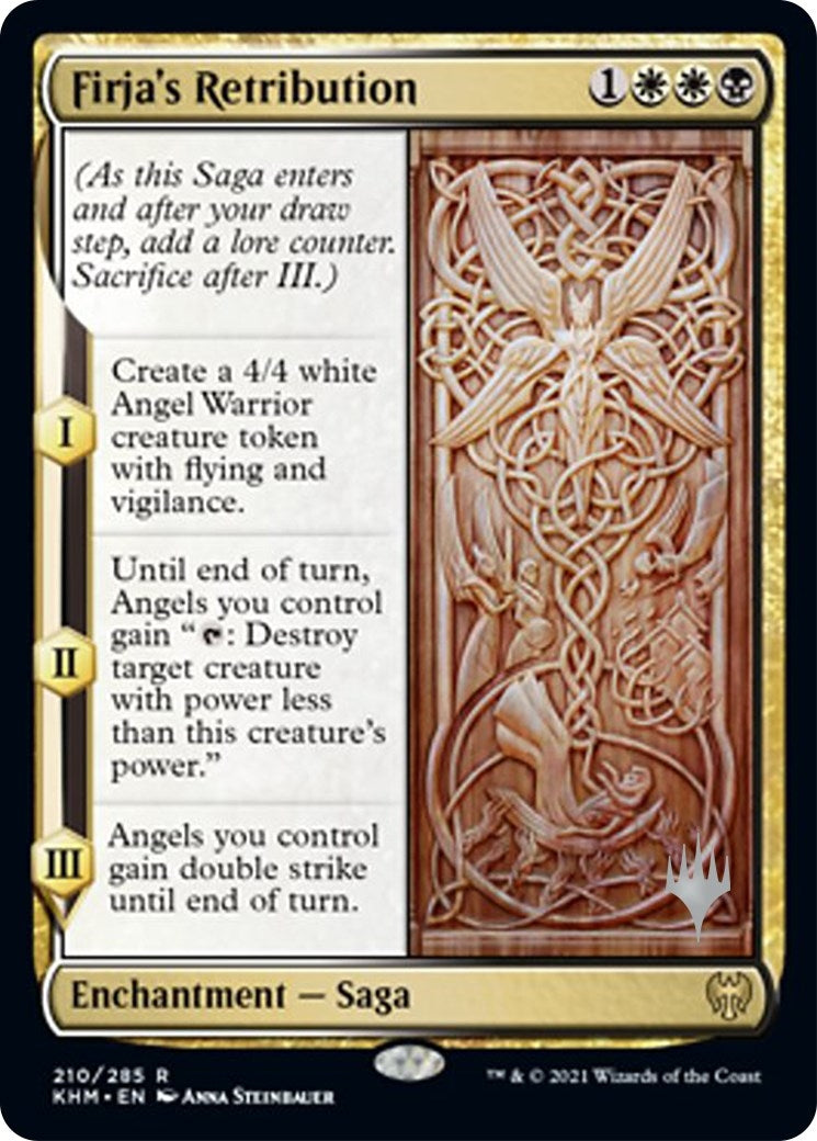 Image for Firja's Retribution (210) (Promo Pack: Kaldheim) - Magic: The Gathering