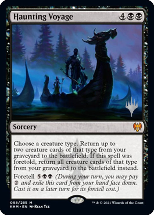 Image for Haunting Voyage (98) (Promo Pack: Kaldheim) - Magic: The Gathering