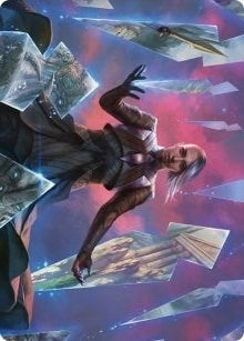 Image for Behold the Multiverse Art Card (10) (Art Series: Kaldheim) - Magic: The Gathering