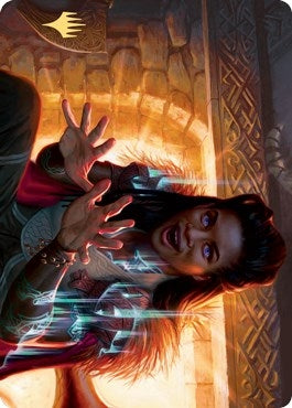 Image for Birgi, God of Storytelling Art Card (Gold-Stamped Signature) (31) (Art Series: Kaldheim) - Magic: The Gathering