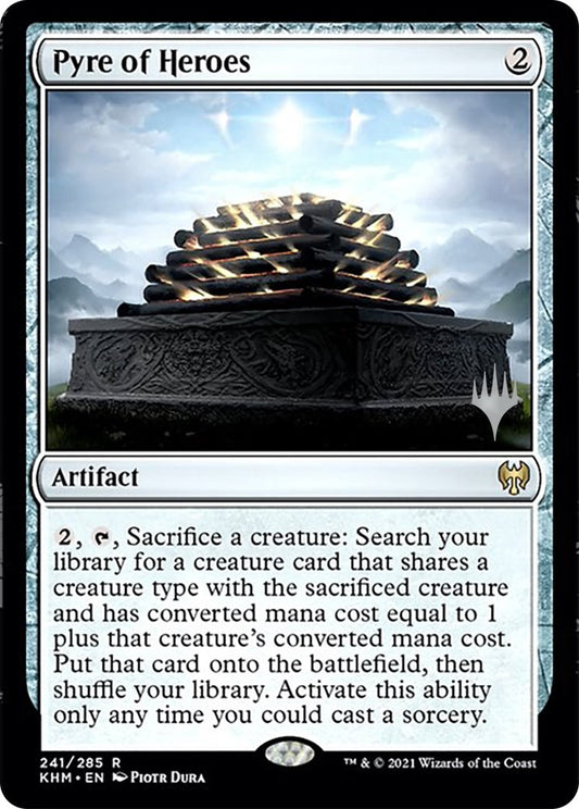 Image for Pyre of Heroes (241) (Promo Pack: Kaldheim) - Magic: The Gathering