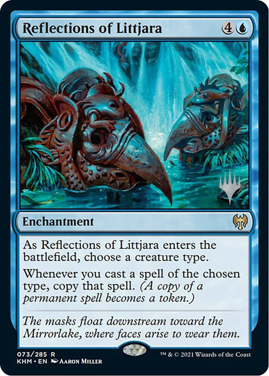 Image for Reflections of Littjara (73) (Promo Pack: Kaldheim) - Magic: The Gathering