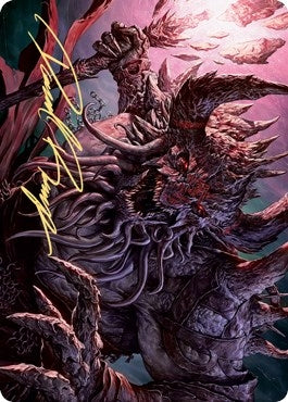 Image for Dream Devourer Art Card (Gold-Stamped Signature) (23) (Art Series: Kaldheim) - Magic: The Gathering