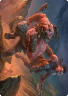 Image for Dwarven Reinforcements Art Card (33) (Art Series: Kaldheim) - Magic: The Gathering