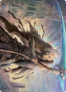 Image for Egon, God of Death Art Card (24) (Art Series: Kaldheim) - Magic: The Gathering