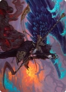 Image for Eradicator Valkyrie Art Card (25) (Art Series: Kaldheim) - Magic: The Gathering