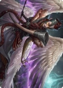 Image for Firja, Judge of Valor Art Card (56) (Art Series: Kaldheim) - Magic: The Gathering