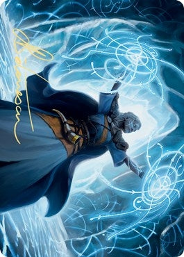 Image for Frost Augur Art Card (Gold-Stamped Signature) (14) (Art Series: Kaldheim) - Magic: The Gathering