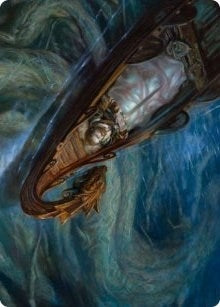 Image for Funeral Longboat Art Card (68) (Art Series: Kaldheim) - Magic: The Gathering
