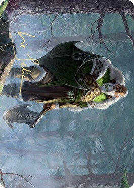 Image for Fynn, the Fangbearer Art Card (Gold-Stamped Signature) (44) (Art Series: Kaldheim) - Magic: The Gathering