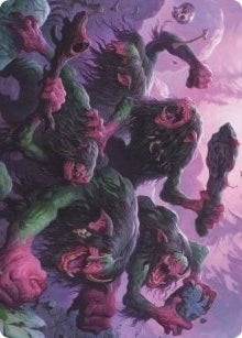 Image for Hagi Mob Art Card (36) (Art Series: Kaldheim) - Magic: The Gathering