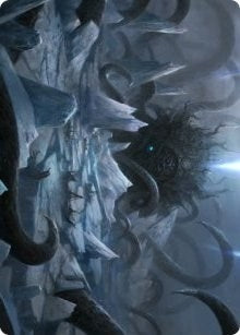 Image for Icebreaker Kraken Art Card (15) (Art Series: Kaldheim) - Magic: The Gathering