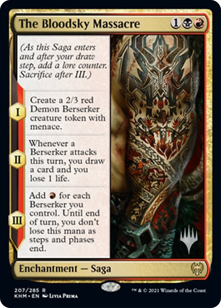 Image for The Bloodsky Massacre (207) (Promo Pack: Kaldheim) - Magic: The Gathering