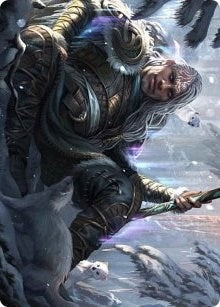 Image for Jorn, God of Winter Art Card (47) (Art Series: Kaldheim) - Magic: The Gathering