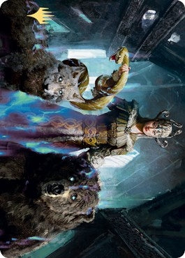 Image for Kolvori, God of Kinship Art Card (Gold-Stamped Signature) (48) (Art Series: Kaldheim) - Magic: The Gathering