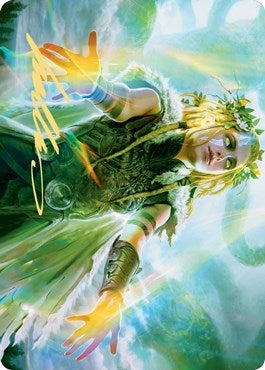 Image for Revitalize Art Card (Gold-Stamped Signature) (5) (Art Series: Kaldheim) - Magic: The Gathering